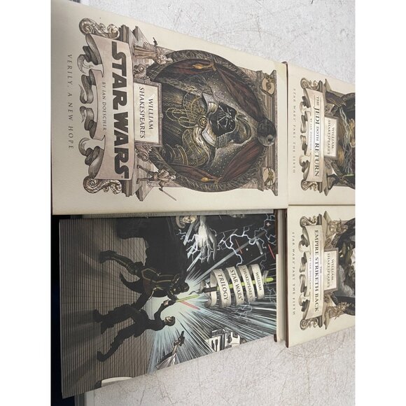 William Shakespeare's Star Wars Trilogy Set Hardcover - Quirk Books - Picture 8 of 16